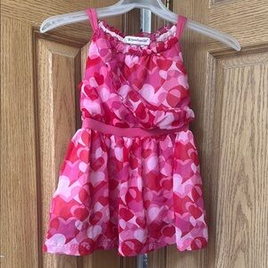 American Girl Pink Heart Dress for Kids